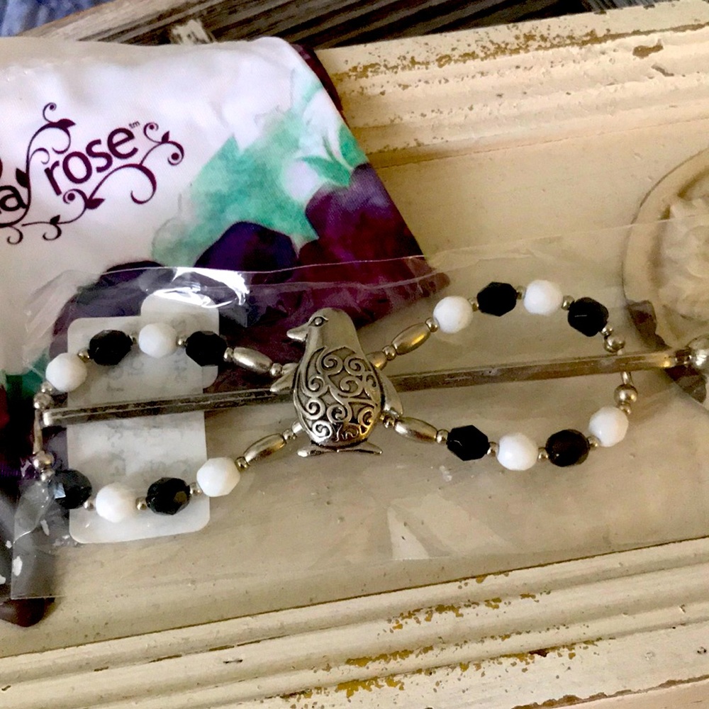 Lilla Rose Flexi clip Penguin